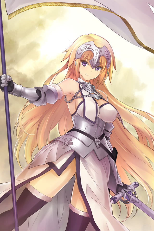 fgo手机壁纸第二期贞德(1)