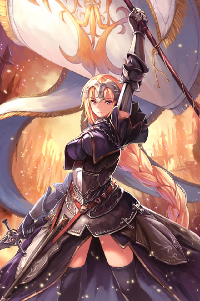 fgo手机壁纸第二期贞德(1)