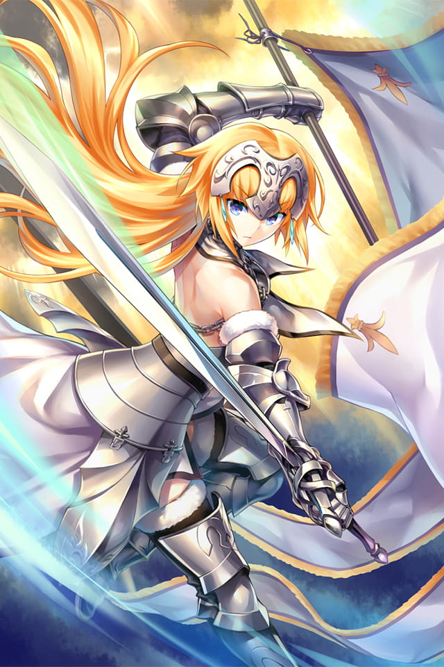 fgo手机壁纸第二期贞德(1)