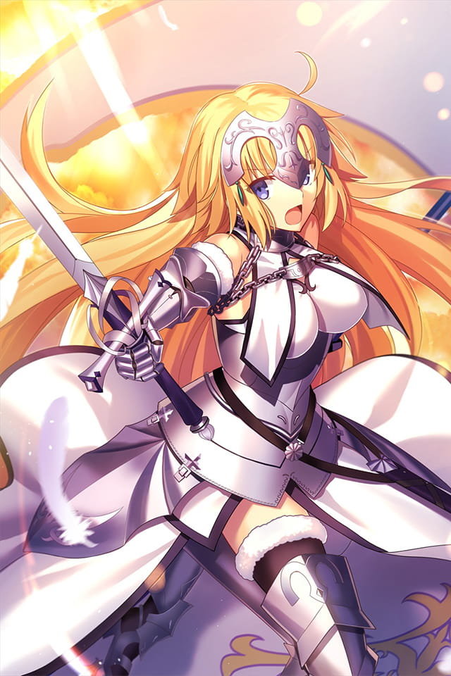 fgo手机壁纸第三期贞德(1)