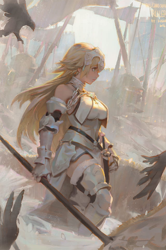 fgo手机壁纸第三期贞德(1)