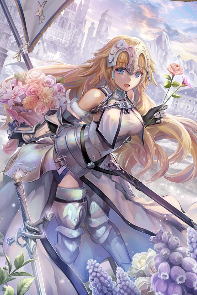 fgo手机壁纸第三期贞德(1)