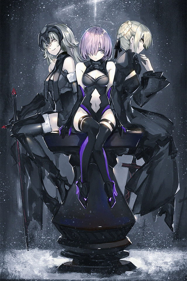 fgo手机壁纸第三期贞德(1)