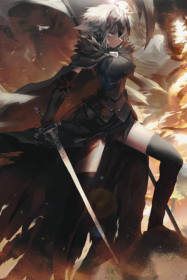 fgo手机壁纸第三期贞德(1)