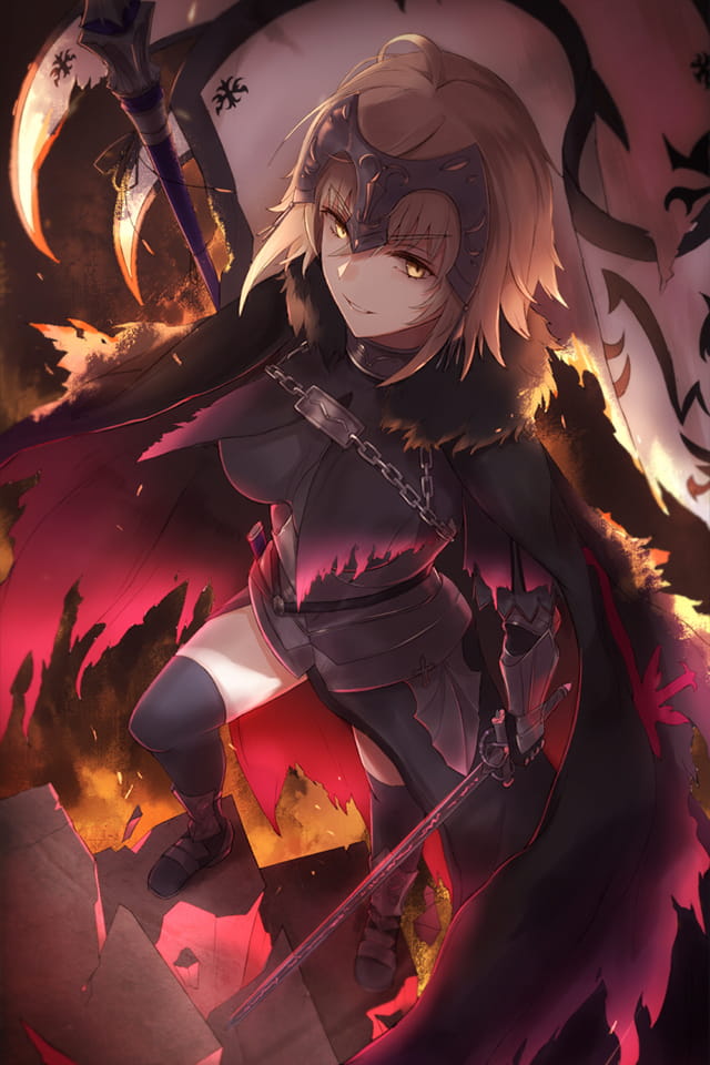 fgo手机壁纸第四期贞德(1)