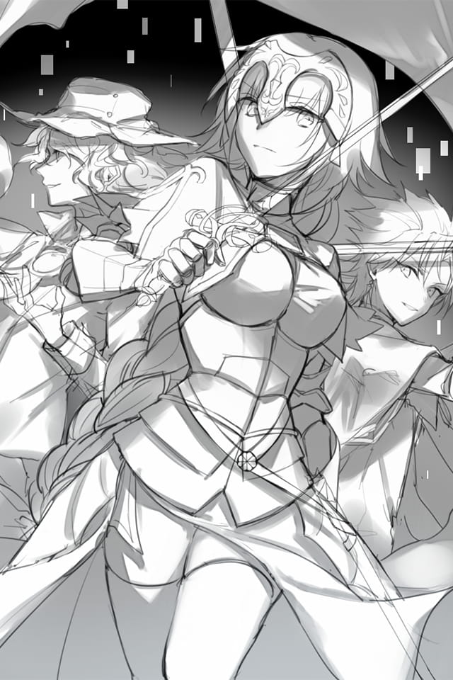 fgo手机壁纸第四期贞德(1)