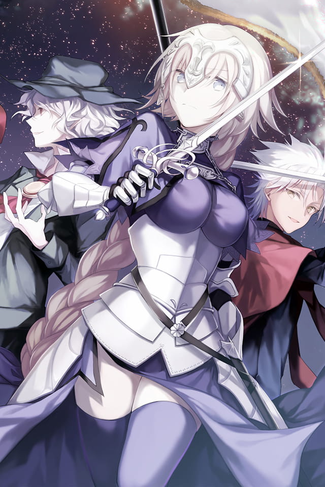 fgo手机壁纸第四期贞德(1)