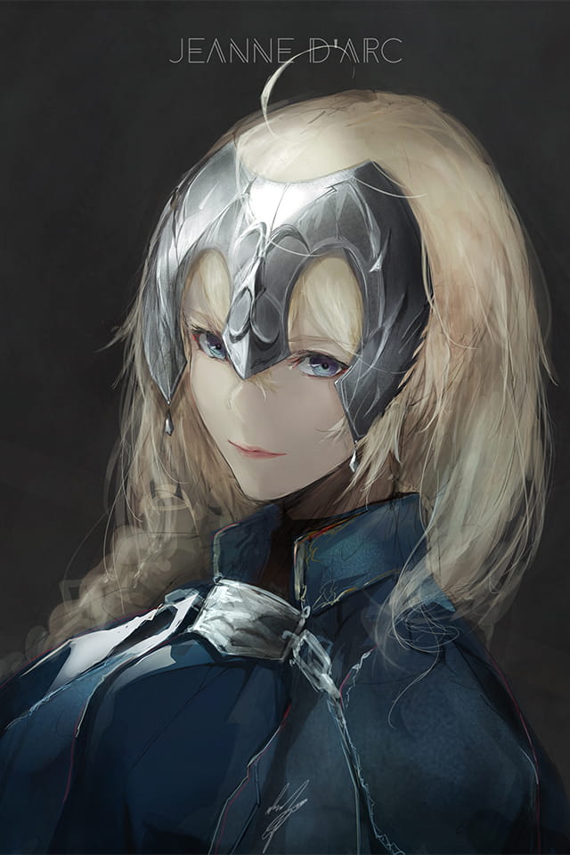 fgo手机壁纸第四期贞德(1)