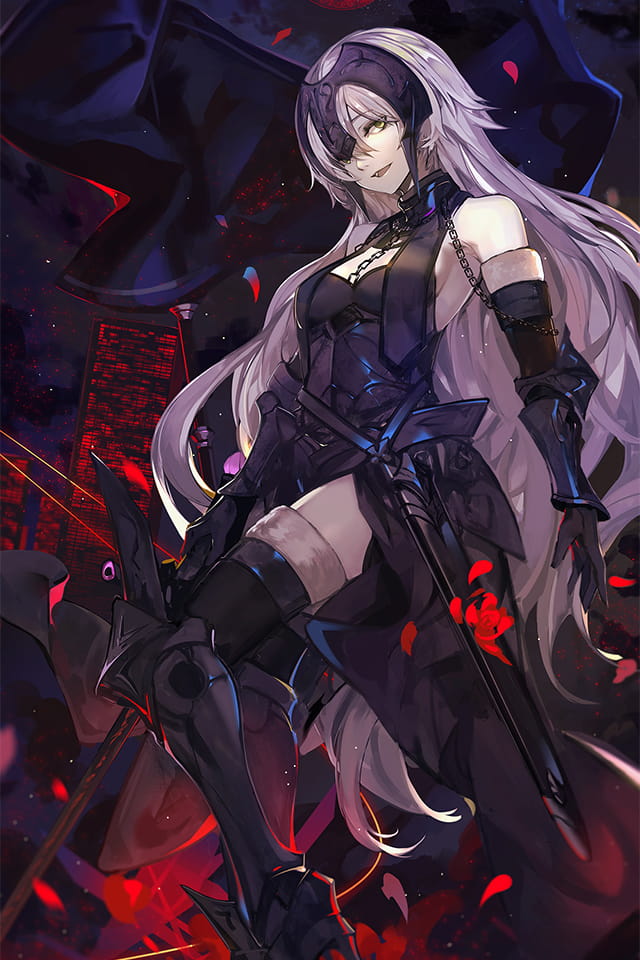 fgo手机壁纸第五期贞德(1)