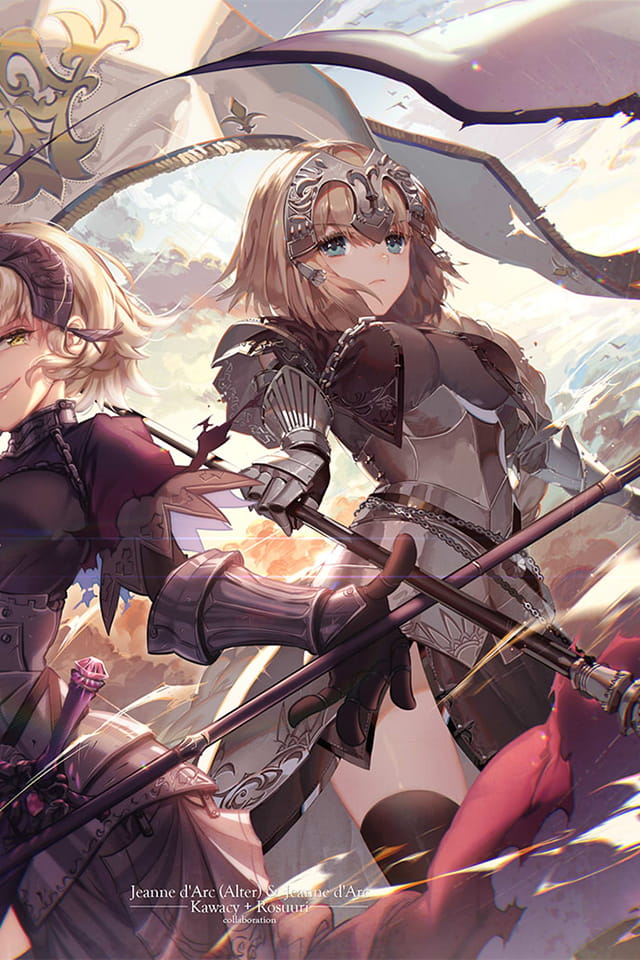 fgo手机壁纸第六期贞德(1)