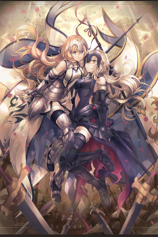 fgo手机壁纸第六期贞德(1)