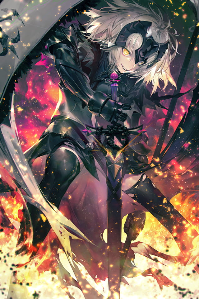 fgo手机壁纸第七期贞德(1)