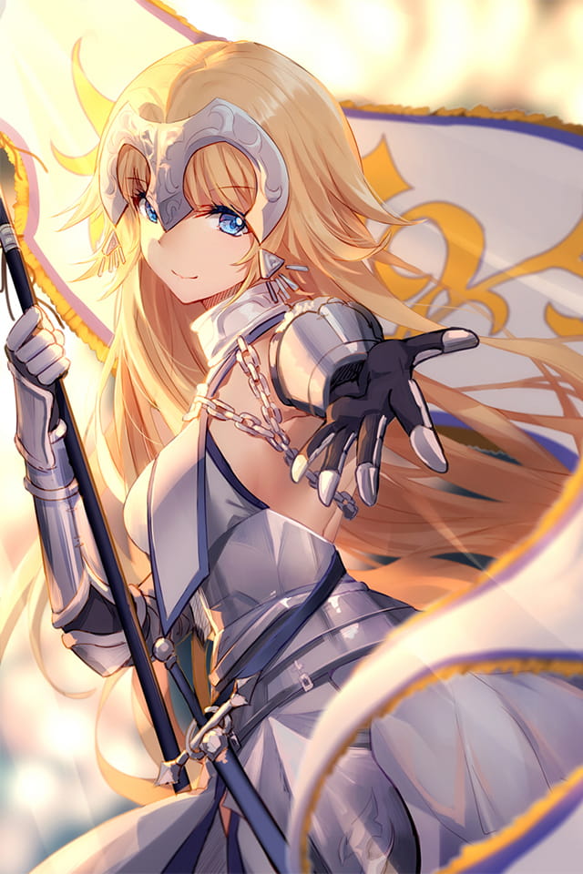 fgo手机壁纸第七期贞德(1)