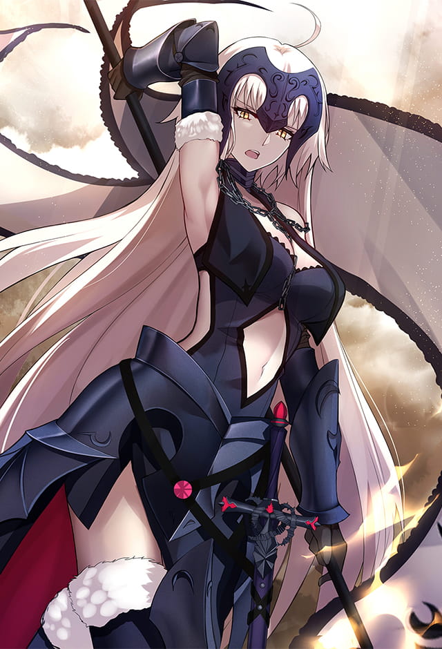 fgo手机壁纸第七期贞德(1)