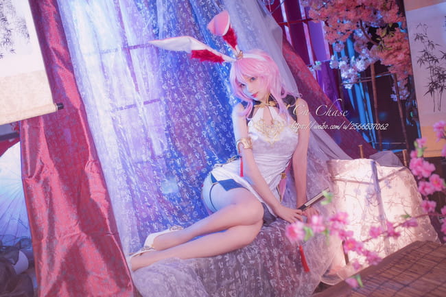 【cos正片】崩坏3 八重樱旗袍cos