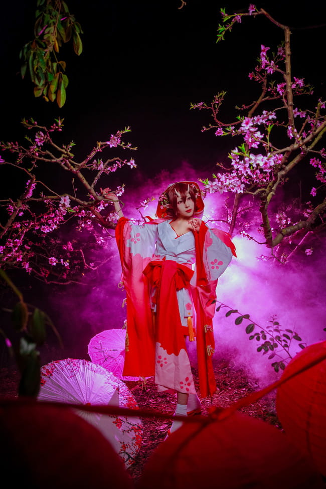 【cos正片】阴阳师手游 桃花妖