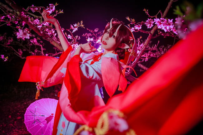 【cos正片】阴阳师手游 桃花妖