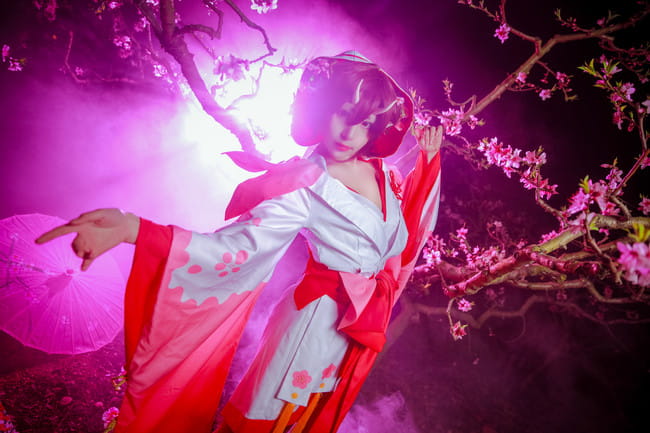 【cos正片】阴阳师手游 桃花妖