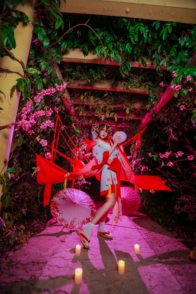 【cos正片】阴阳师手游 桃花妖