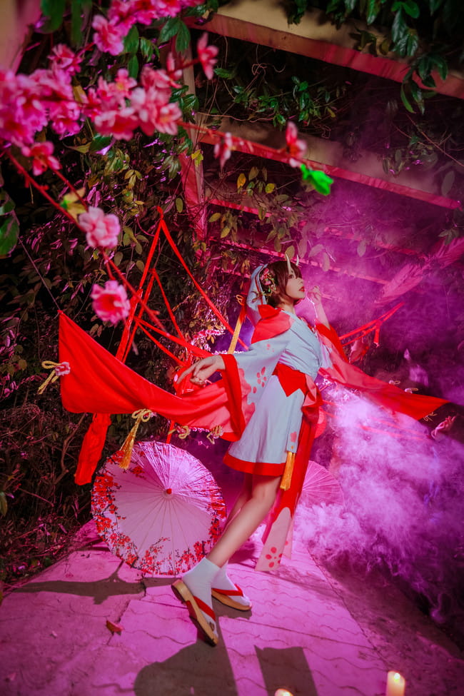 【cos正片】阴阳师手游 桃花妖