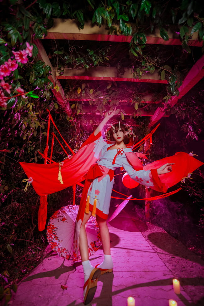 【cos正片】阴阳师手游 桃花妖