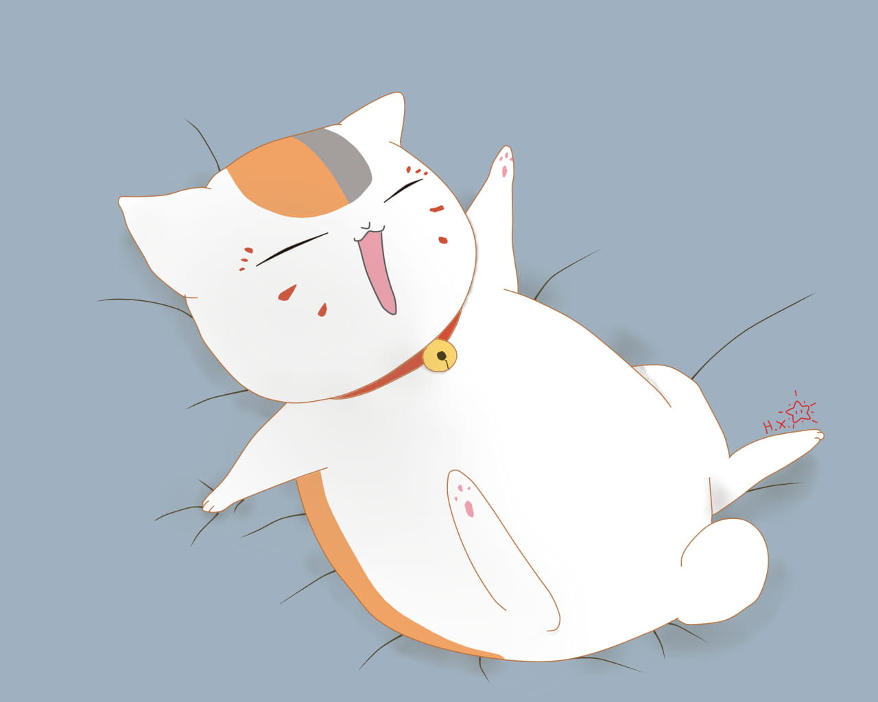 干了这杯小酒 猫咪老师手机主题