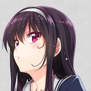 路人女主 霞之丘诗羽 动漫头像 远的不是距离 而是次元啊