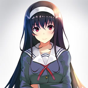 路人女主 霞之丘诗羽 动漫头像 远的不是距离 而是次元啊