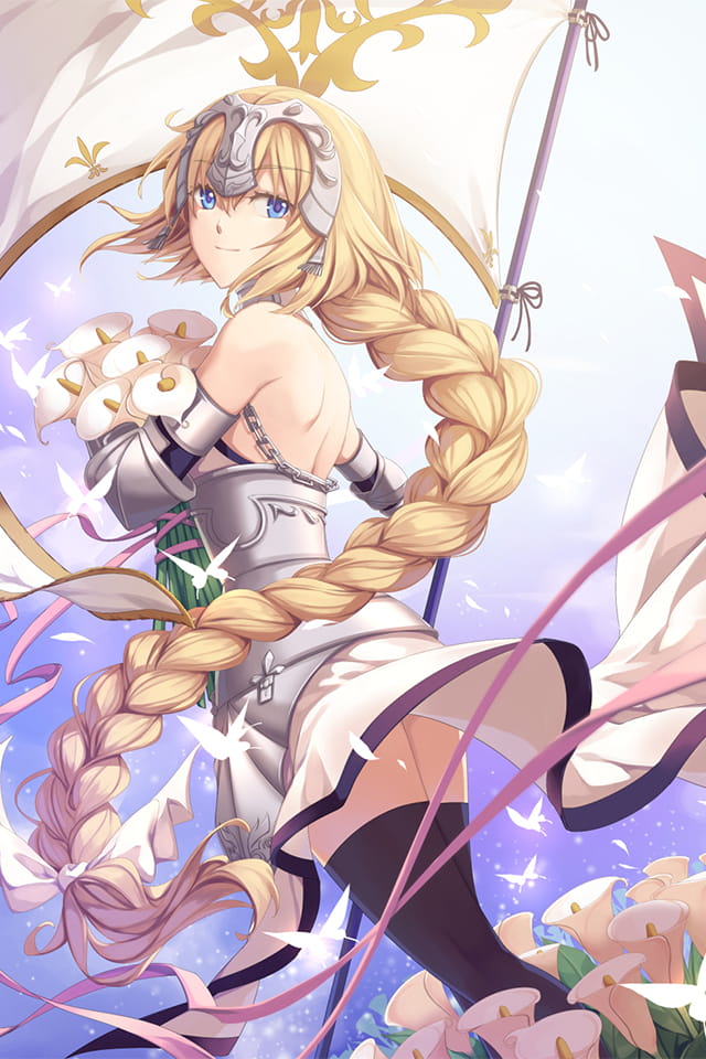 fgo手机壁纸第⑨期贞德(1)