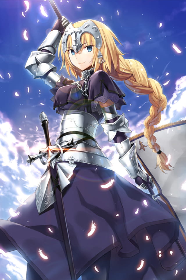 fgo手机壁纸第⑨期贞德(1)