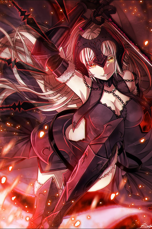 fgo手机壁纸第⑨期贞德(1)