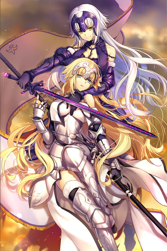fgo手机壁纸第⑨期贞德(1)