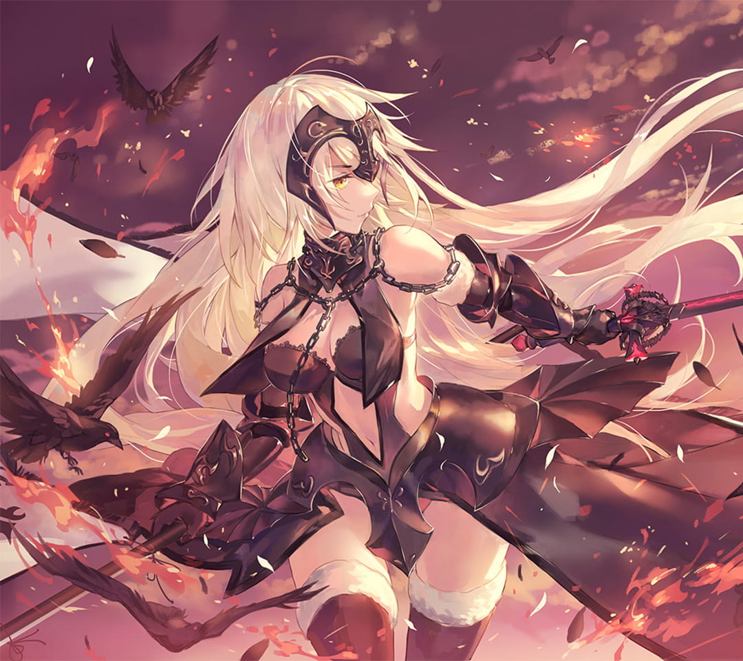 贞德电脑壁纸第三期fgo(1)