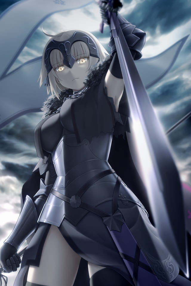 fgo手机壁纸第十期贞德(1)