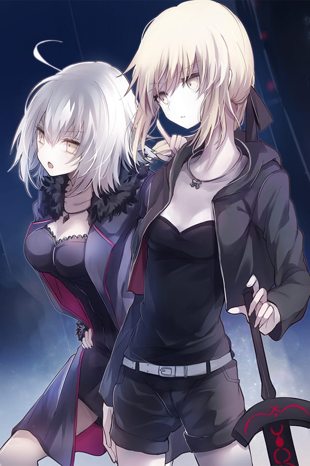 fgo手机壁纸第十期贞德(1)