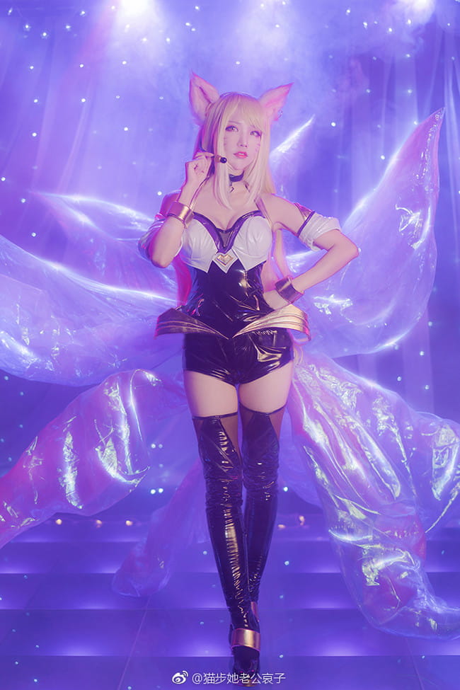英雄联盟 kda女团 阿狸 cosplay