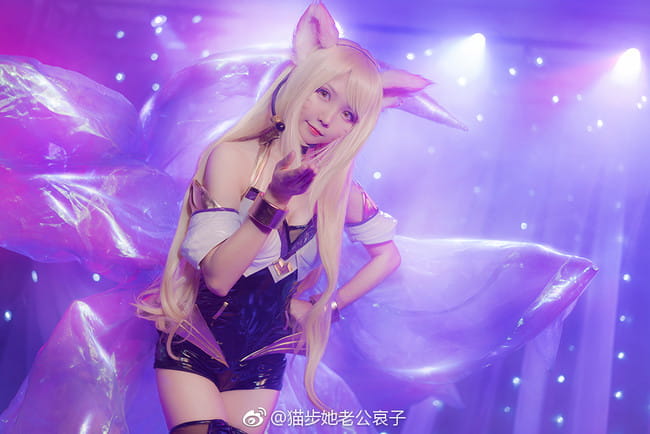 英雄联盟 kda女团 阿狸 cosplay