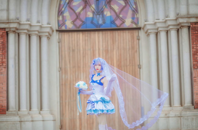 Re:从零开始的异世界生活 绝对领域 白丝 花嫁 蕾姆 cosplay