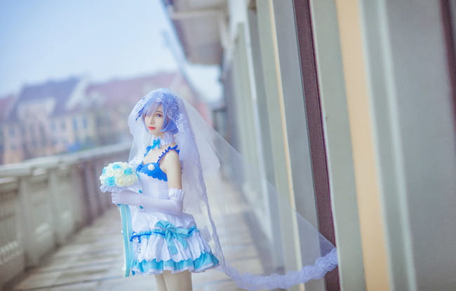 Re:从零开始的异世界生活 绝对领域 白丝 花嫁 蕾姆 cosplay