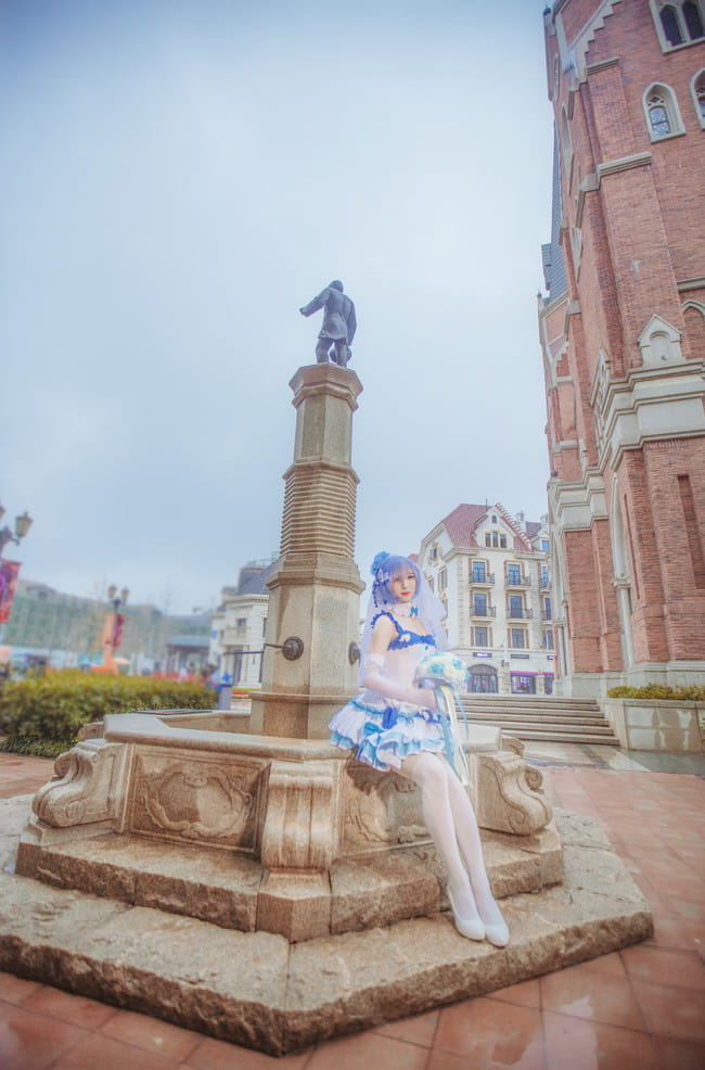 Re:从零开始的异世界生活 绝对领域 白丝 花嫁 蕾姆 cosplay