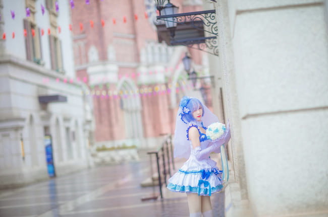 Re:从零开始的异世界生活 绝对领域 白丝 花嫁 蕾姆 cosplay