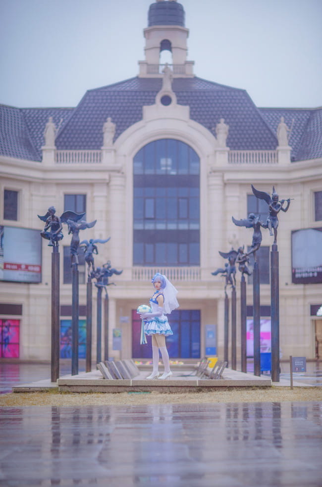 Re:从零开始的异世界生活 绝对领域 白丝 花嫁 蕾姆 cosplay