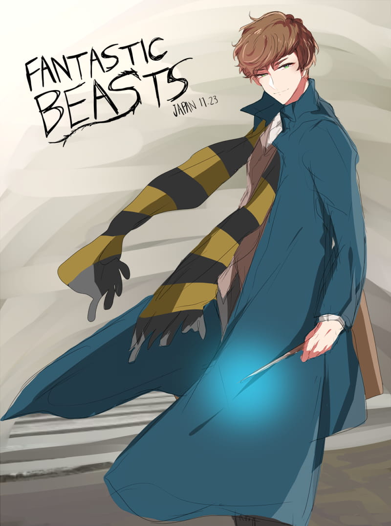 《神奇动物在哪里》同人原图高清壁纸(1)