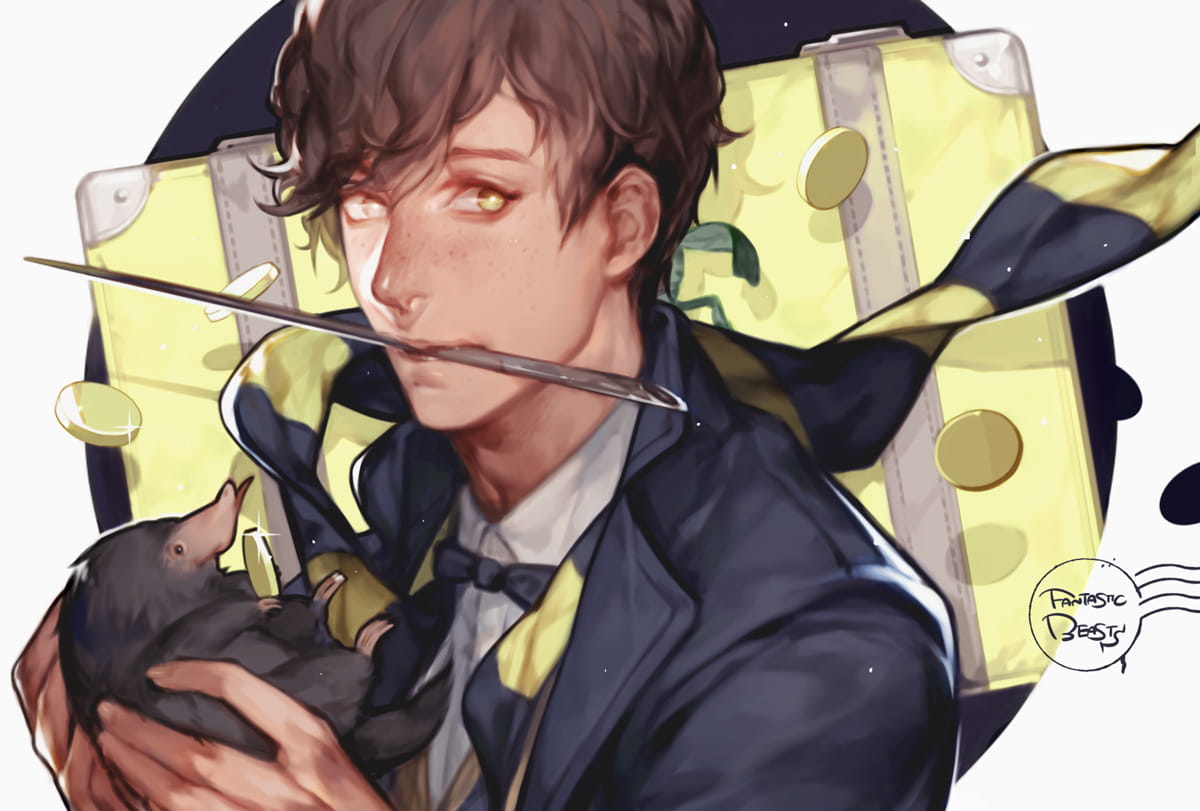 《神奇动物在哪里》同人原图高清壁纸(1)