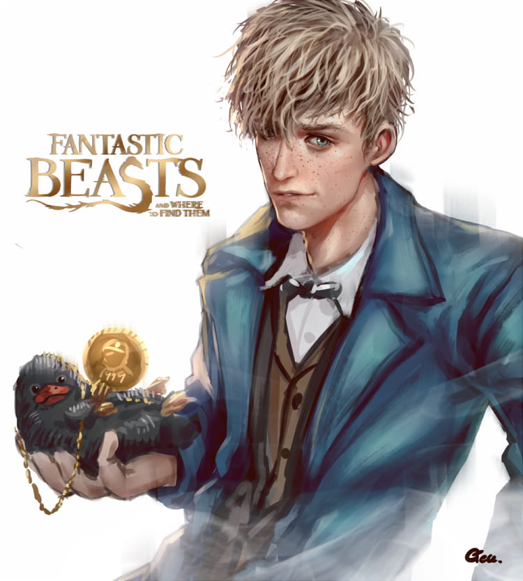 《神奇动物在哪里》同人原图高清壁纸(1)
