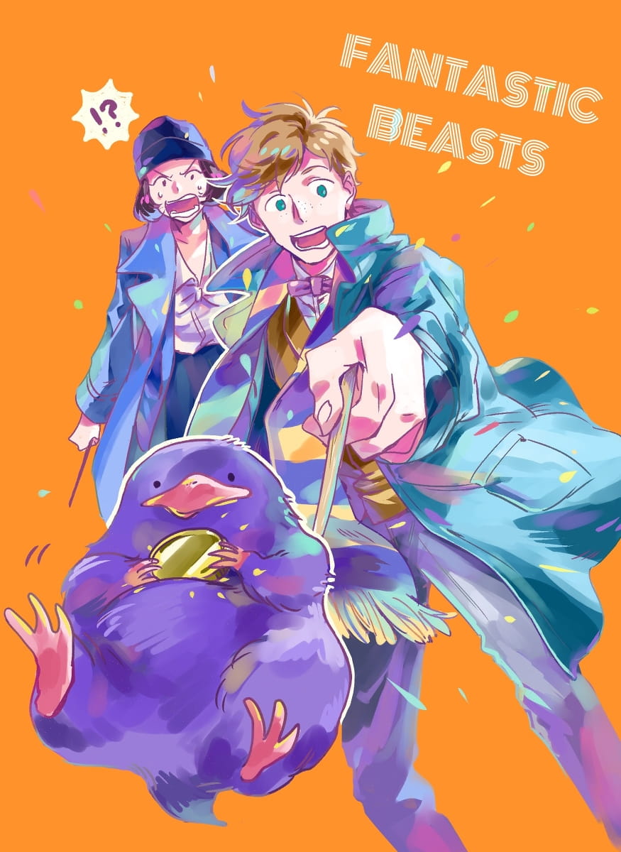 《神奇动物在哪里》同人原图高清壁纸(1)