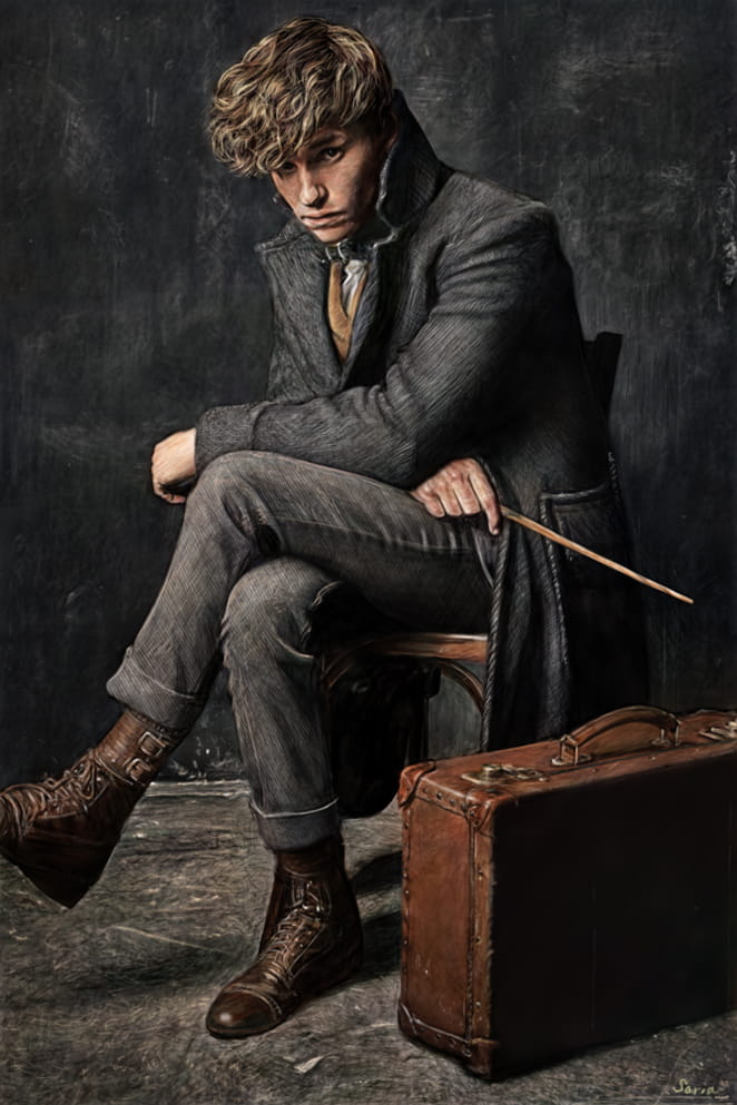 《神奇动物在哪里》同人原图高清壁纸(1)