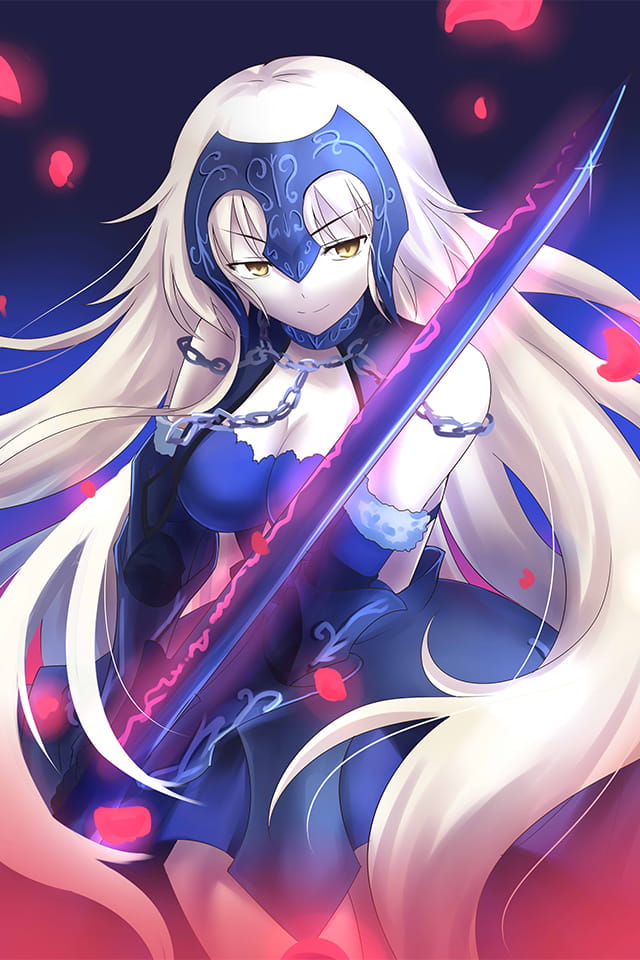 fgo手机壁纸第十一期贞德(1)