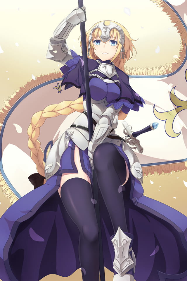 fgo手机壁纸第十一期贞德(1)
