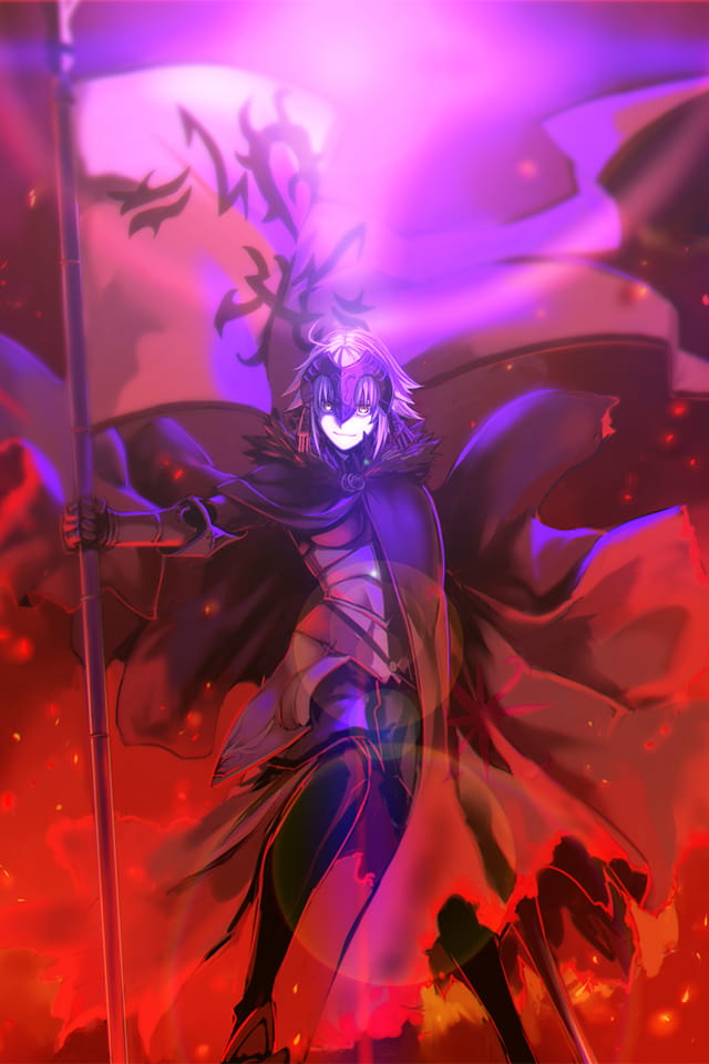 fgo手机壁纸第十一期贞德(1)